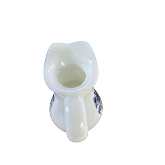 Avon Skin So Soft Bath Oil Milk Glass Pitcher 70s Vintage Vase Creamer Upcycle - Picture 4 of 13